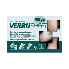 Специальные пластины Verrusheet при бородавках, Herbitas