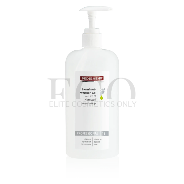 Gel softener for keratinized skin 500 ml (Hornhautweicher-Gel) PEDIBAEHR