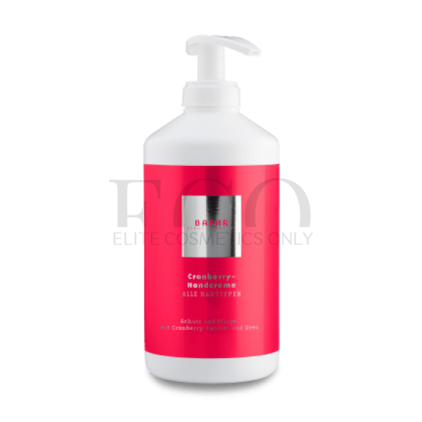 Крем для рук с экстрактом клюквы и мочевиной 500мл (CRANBERRY HANDCREME) BAEHR