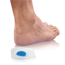Large gel heel cushion from 41 rubles (GEL-FERSENKISSEN MIT RAND) PEDIBAEHR
