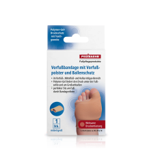 Защина плюсневой части стопы и HALLUX VALGUS средний (VORFUSSBANDAGE MIT VORFUSSPOLSTER UND BALLENSCHUTZ MIT POLYMER-GEL) PEDIBAEHR