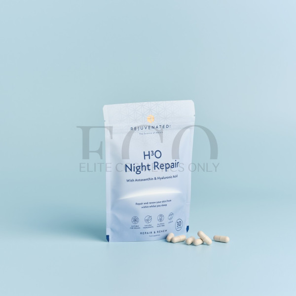 Rejuvenated H3O NIGHT REPAIR - Active capsules for night restoration and skin hydration, 30 capsules