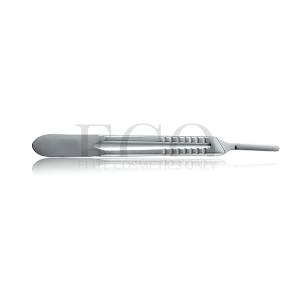 Scalpel handle type 4, matte, flat 13 cm BAEHR