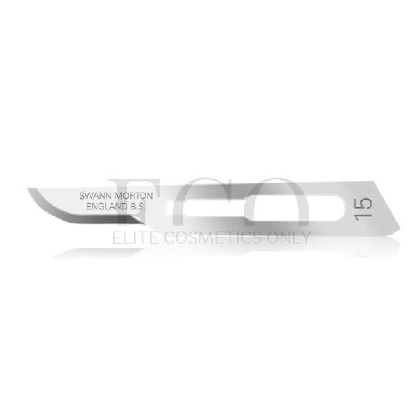 Swann-Morton No. 15 sterile scalpel blade