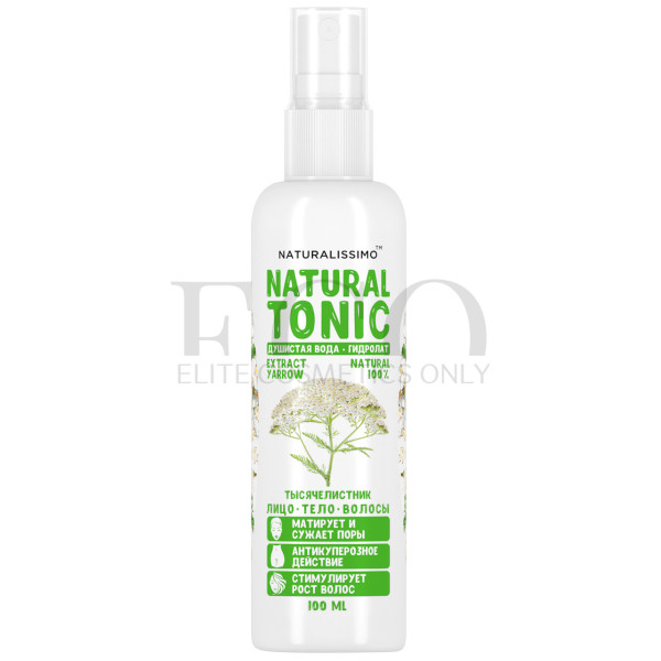 Гидролат тысячелистника Naturalissimo Natural Tonic Extract Yarrow, 100 мл