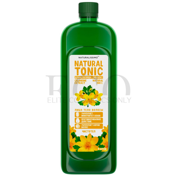 Гидролат чистотела Naturalissimo Natural Tonic Celandine Extract, 1000 мл