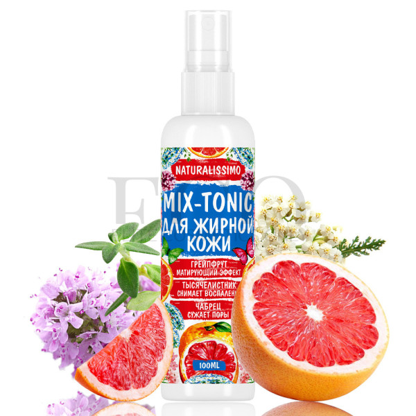 Tonic for oily skin Naturalissimo Mix-Tonic, 100 ml