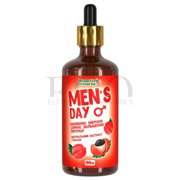 Средство для потенции с гуараной, капли 100мл, MEN'S DAY