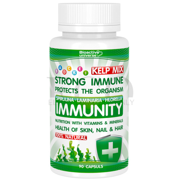 Vitamin and mineral complex, capsules for strengthening immunity No. 90