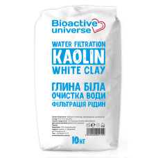 White clay for water purification (Kaolin), 10kg bag