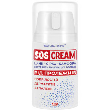 SOS CREAM (SOS CREAM) for bedsores, diaper rash, dermatitis, inflammation, 40g