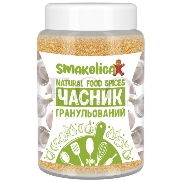 Часник сушений гранульований 200г