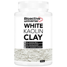White clay, kaolin, Bioactive Universe, 200g