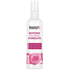 Tea rose hydrolate, refreshes and moisturizes, for face, body and hair, tonic, 100ml, Bioactive