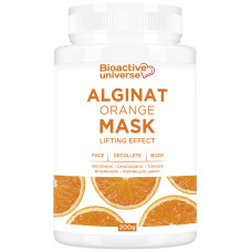Alginate mask with orange 200g, moisturizes, rejuvenates, tones, vitaminizes and softens the skin