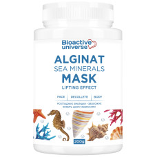 Alginate mask with sea minerals 200g, smoothes wrinkles, moisturizes, nourishes the skin with minerals