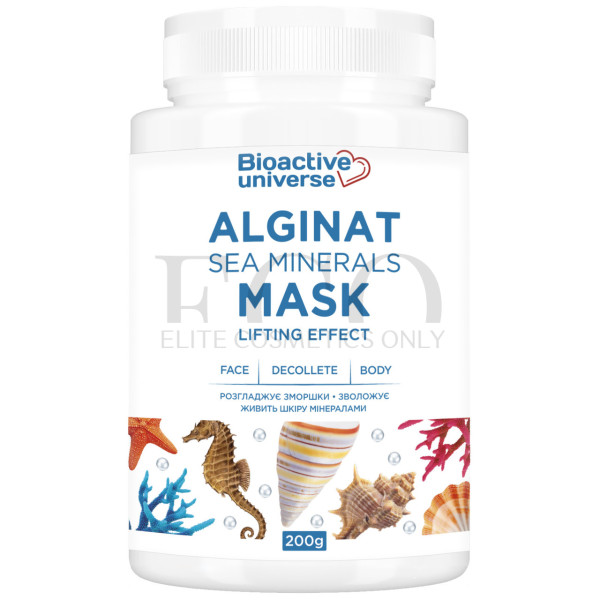 Alginate mask with sea minerals 200g, smoothes wrinkles, moisturizes, nourishes the skin with minerals