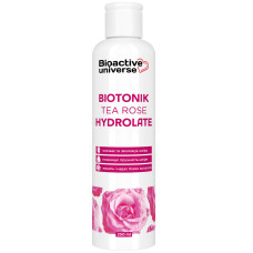 Tea rose hydrolate, refreshes and moisturizes, for face, body and hair, tonic, 250ml, Bioactive