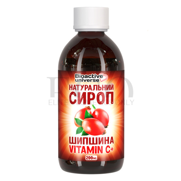 Сироп шипшини для зміцнення імунітету, 200мл