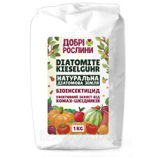 Diatomaceous earth, diatomaceous earth, bioinsecticide, protection against insect pests, 1 kg pack