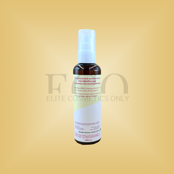 Antiseptic for treating hands, surfaces and instruments (liquid, with silver) 100g