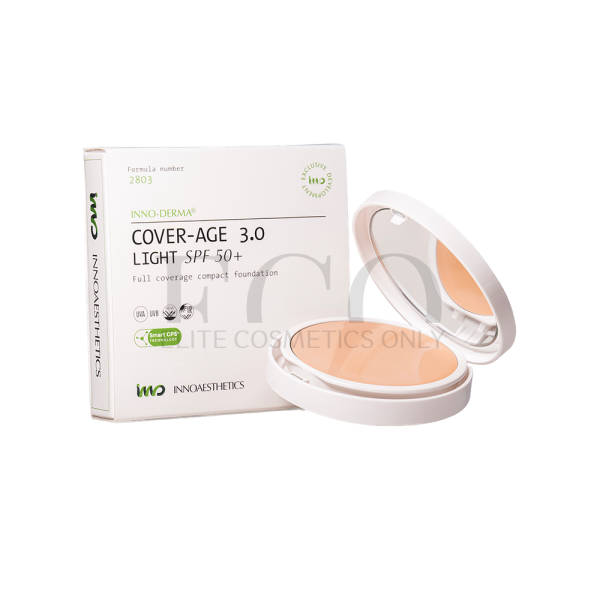 Тональна основа- кушон Innoaesthetics EPIGEN COVERAGE 3.0 LIGHT SPF 50+, 14 г