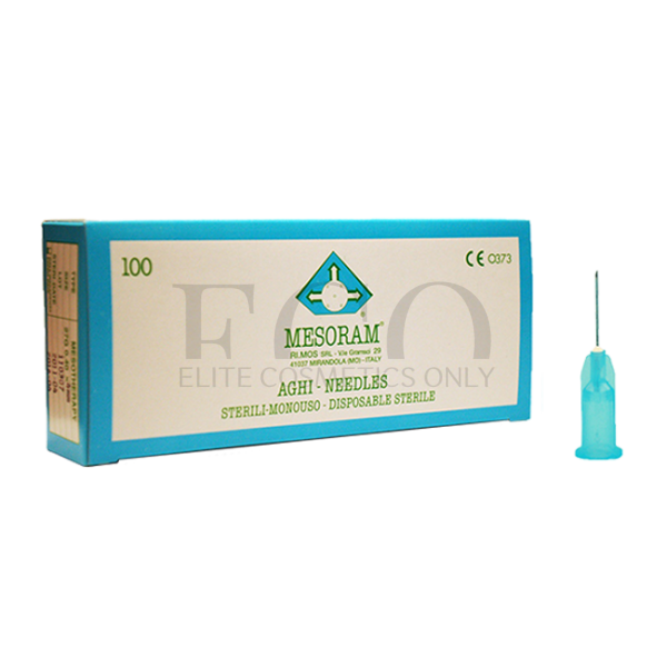 Голки ін'єкційні MESORAM 27G 0,4 х 12 мм, 1 уп