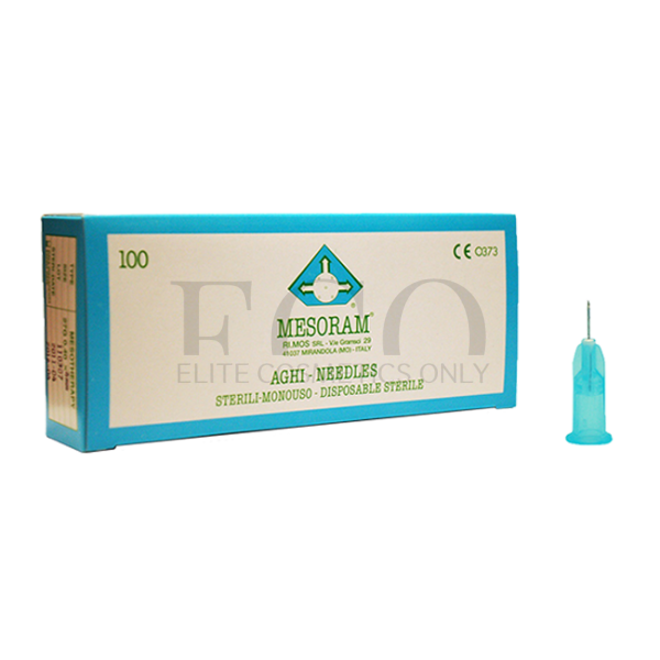 Голки ін'єкційні MESORAM 27G 0,4 х 6 мм