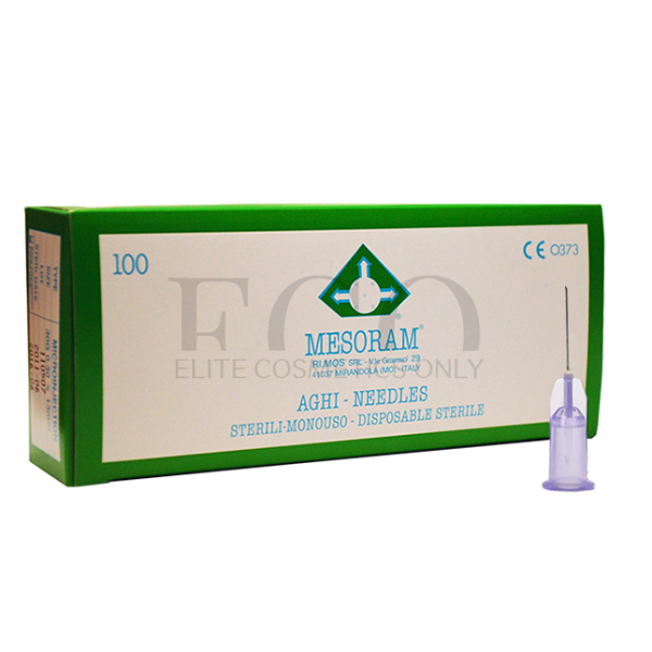Голки ін'єкційні MESORAM 30G 0,3 х 13 мм, 1 уп
