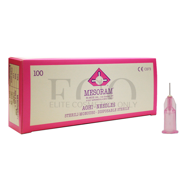 Голки ін'єкційні MESORAM 32G 0,23 х 6 мм, 1 уп