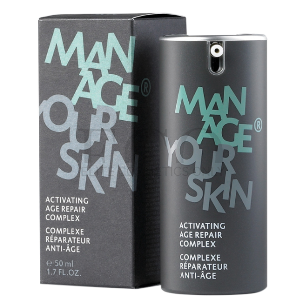 Rejuvenating cream with peptides for men Dr. Spiller Activating Age Repair Complex, 200 ml