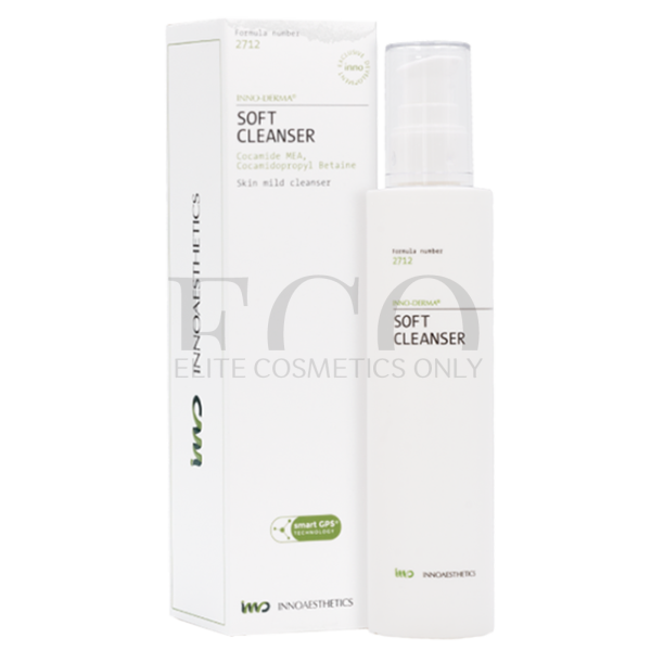 Cleansing gel for sensitive skin Innoaesthetics SOFT CLEANSER, 200 ml