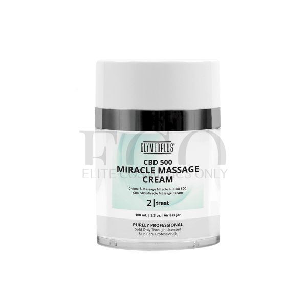 Масажний крем з каннабіноїдами Glymed Cbd 500 Miracle Massage Cream, 100 мл