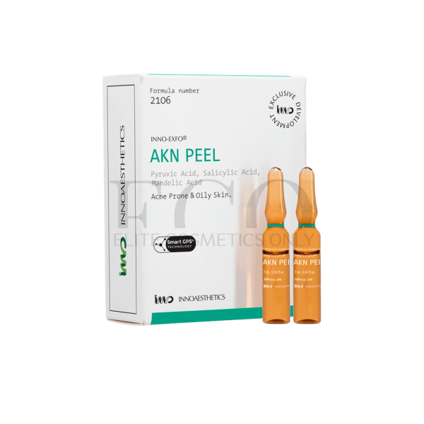 Surface peeling against acne Innoaesthetics AKN PEEL, 4 х 2 ml