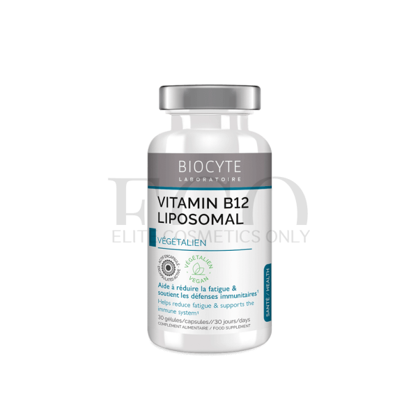 Dietary supplement with a high concentration of liposomal vitamin B12 Biocyte Vitamine B12 liposomal, 30 capsules