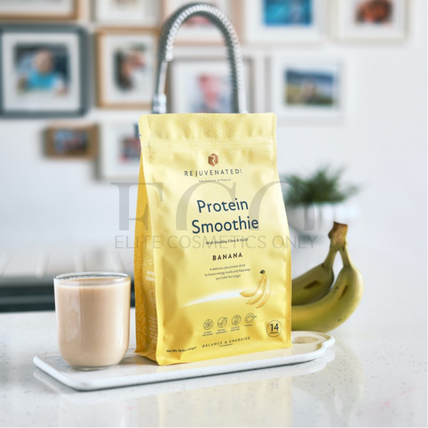 Rejuvenated Protein Smoothie Banana - Protein Smoothie with banana flavor, 14 servings