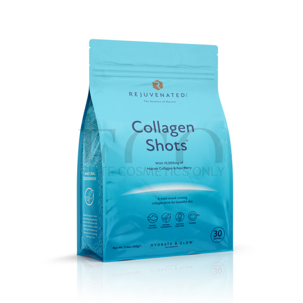 Rejuvenated СOLLAGEN POWDER 10,000 mg per serving - Collagen for beautiful skin with Acai berries in powder, 330 g