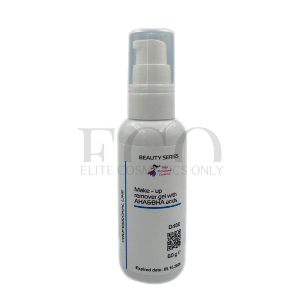 Гель демакияжный очищающий с АНABHA кислотами Nikol Professional Cosmetics, 60 мл
