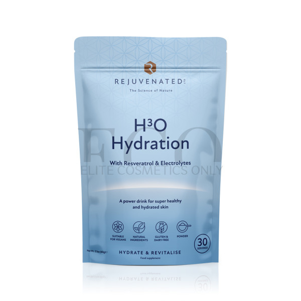 Rejuvenated H3O Hydration Pouch - Cellular Hydration in Dry Blend, 60g