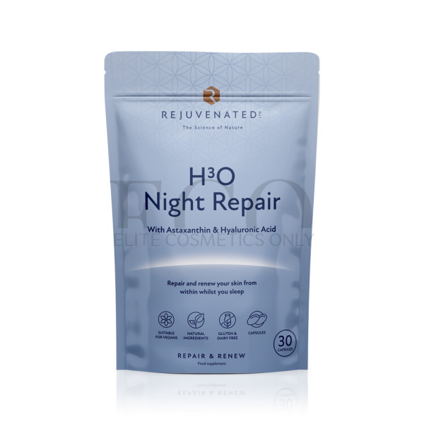 Rejuvenated H3O NIGHT REPAIR - Active capsules for night restoration and skin hydration, 30 capsules