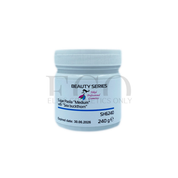 Цукрова паста для шугарінгу Медіум з екстрактом обліпихи Nikol Professional Cosmetics, 240 г