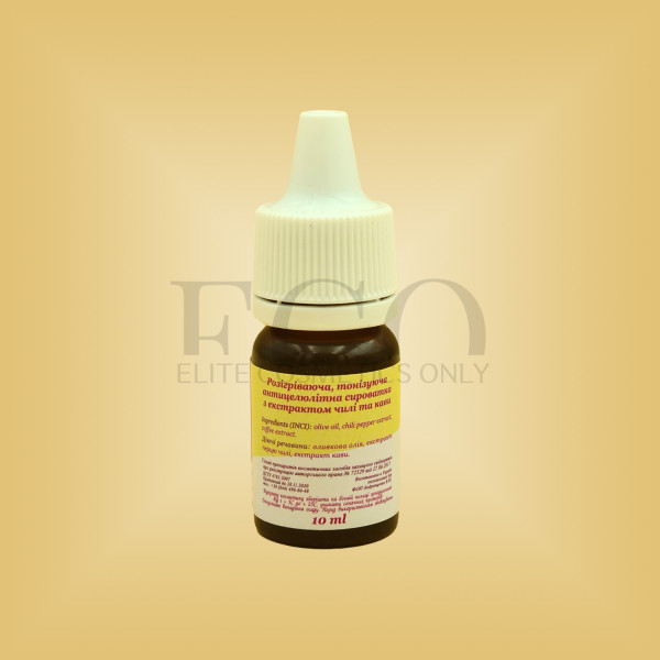 Warming, toning anti-cellulite serum Nikol Professional Cosmetics, 10 ml