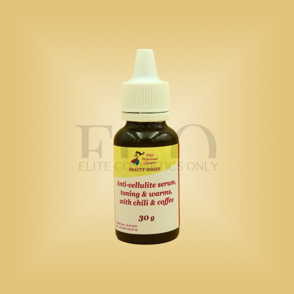 Warming, toning anti-cellulite serum with chili and coffee extract 30 g