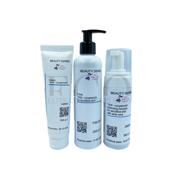 Sensitive skin care kit with signs of rosacea Nikol Professional Cosmetics Classic Maxi, 1 pack
