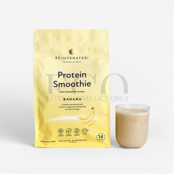 Rejuvenated Protein Smoothie Banana - Protein Smoothie with banana flavor, 14 servings