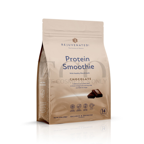 Rejuvenated Protein Smoothie Chocolate - Protein Smoothie with chocolate flavor, 14 servings