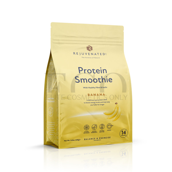Rejuvenated Protein Smoothie Banana - Protein Smoothie with banana flavor, 14 servings