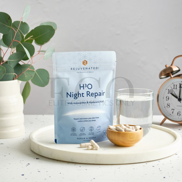 Rejuvenated H3O NIGHT REPAIR - Active capsules for night restoration and skin hydration, 30 capsules