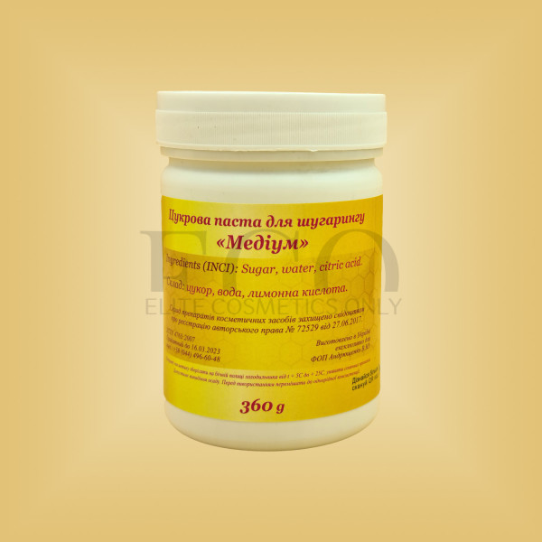 Sugar paste for shugaring 