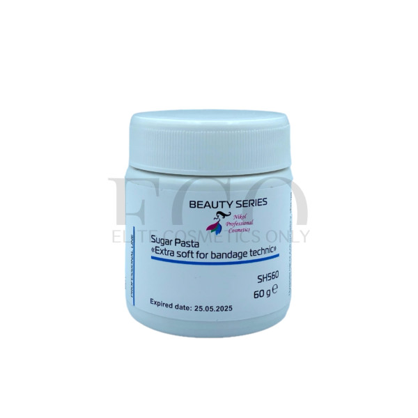 Sugar paste for sugaring Extra soft for bandage equipment Nikol Professional Cosmetics, 60 g